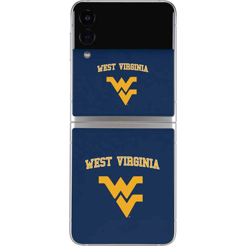 West Virginia University Est 1867 Galaxy Z Flip4 5G Skin